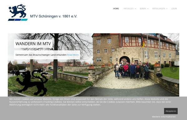 Vorschau von www.mtv-schoeningen.de, MTV Schöningen von 1861 e.V.