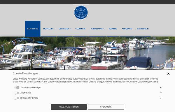 Vorschau von www.yachtclub-uelzen.de, Yachtclub Uelzen e.V.
