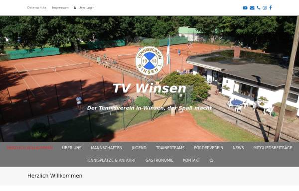 Vorschau von www.tennisverein-winsen.de, Tennisverein Winsen