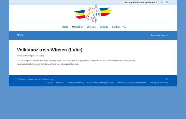 Vorschau von vtk-winsen.de, Volkstanzkreis Winsen (Luhe) e.V.