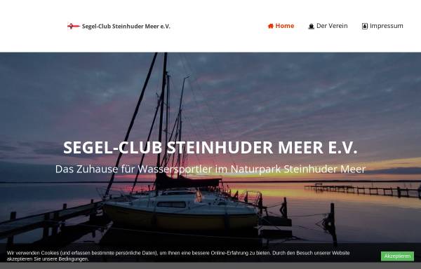 Vorschau von www.scstm.de, Segel-Club Steinhuder Meer (SCStM)