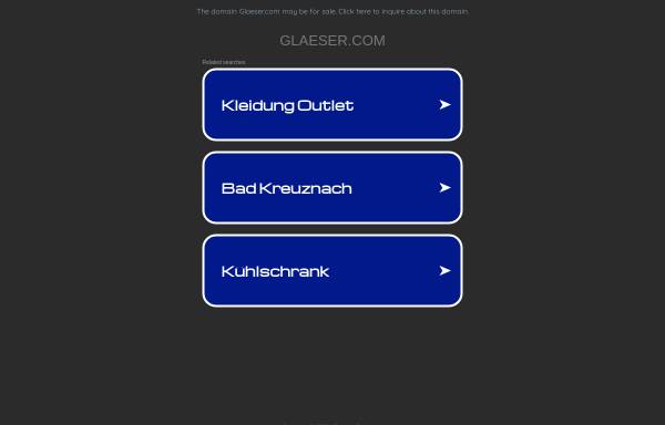 Vorschau von www.glaeser.com, Gläser - Miroglio Deutschland GmbH