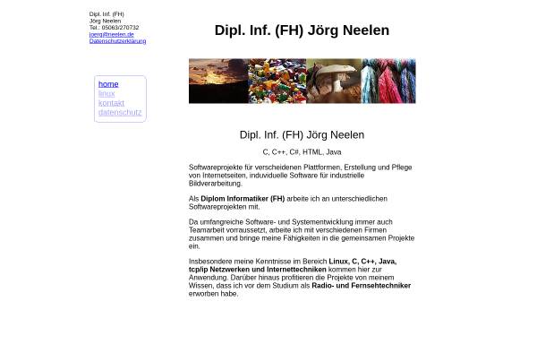 Vorschau von www.neelen.de, Jörg Neelen Internetservice & Web-Design