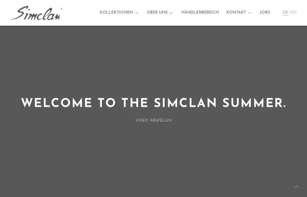 Vorschau von www.simclan.de, Simclan Clothing - Sommer Isfort Middelmann Mode GmbH