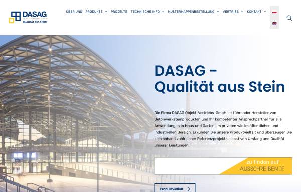 Vorschau von dasag.info, DASAG Objekt-Vertriebs-GmbH