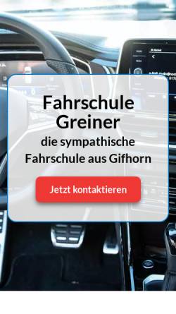 Vorschau der mobilen Webseite www.ferien-fahrschule.de, Fahrschule Greiner - Inh. Uwe Boll