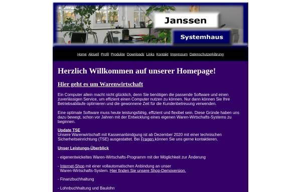 Vorschau von www.edv-janssen.de, Janssen Systemhaus, Inh. Alfred Janssen