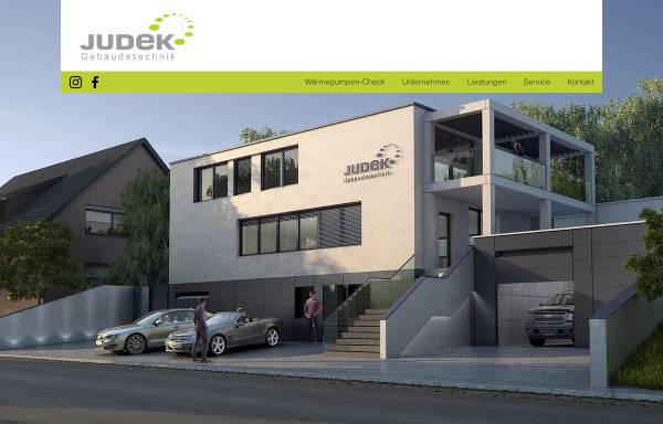 Vorschau von www.judek.de, Judek Gebäudetechnik