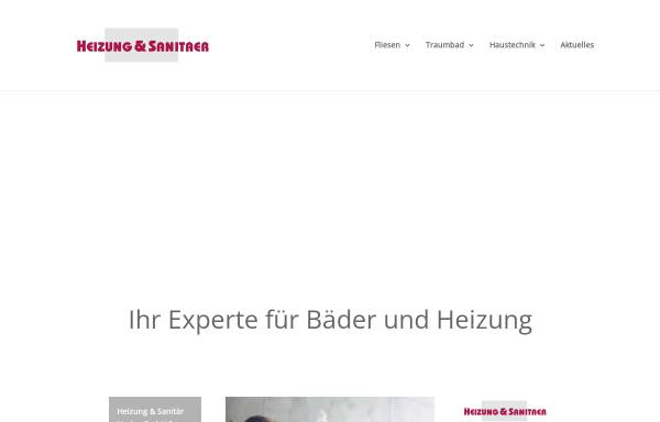 Vorschau von www.heizung-sanitaer-hasler.de, Heizung & Sanitär Hasler