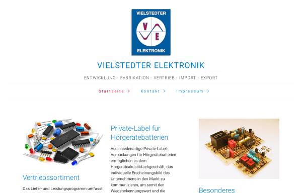 Vorschau von www.vielstedter.de, Vielstedter Elektronik