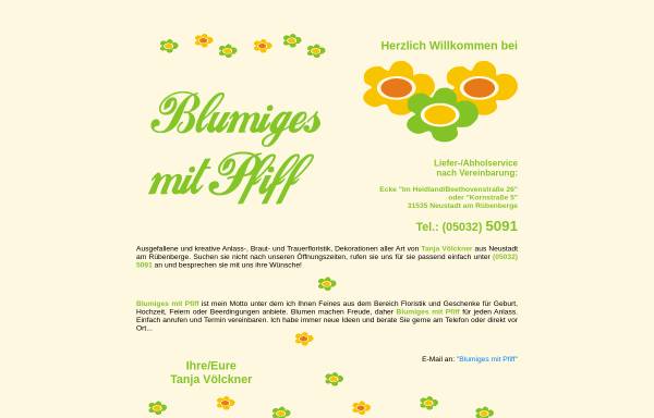 Vorschau von www.blumiges-mit-pfiff.de, Blumen Völckner