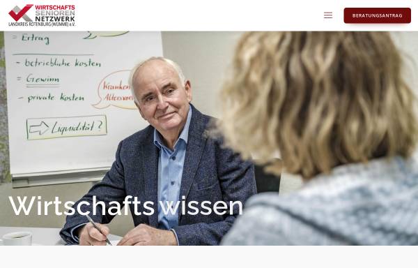 Vorschau von www.wirtschaftssenioren-row.de, Wirtschafts-Senioren-Netzwerk Rotenburg (WSN)