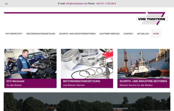 Vorschau von www.vontwistern.de, Von Twistern GmbH