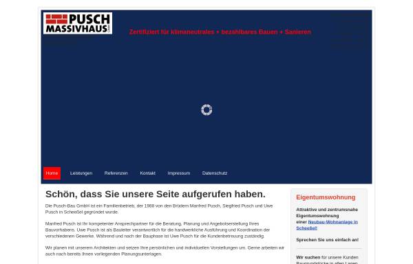 Vorschau von www.pusch-bau.de, Pusch-Bau GmbH