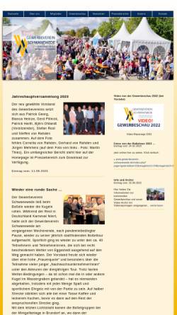 Vorschau der mobilen Webseite www.gewerbeverein-schwanewede.de, Gewerbeverein Schwanewede e.V.
