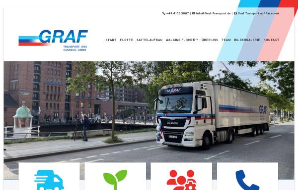 Vorschau von graf-transport.de, Graf Transport- und Handels-GmbH
