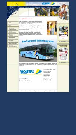 Vorschau der mobilen Webseite www.wolters-bus.de, Wolters Bus- und Flugtouristik