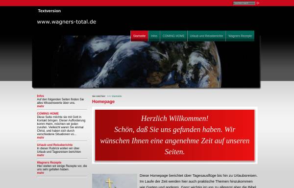 Vorschau von www.wagners-total.de, Wagner, Familie
