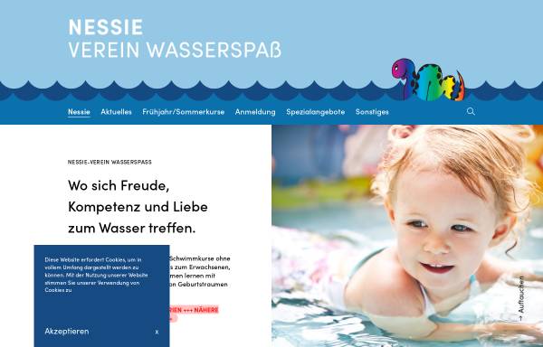 Vorschau von www.nessie.at, Nessie - Verein Wasserspaß