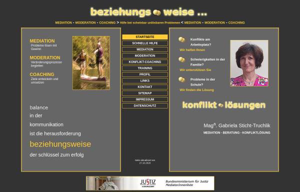 Vorschau von www.beziehungsweise.biz, Beziehungsweise - Mag. Gabriele Sticht-Truchlik