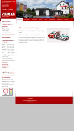 Vorschau der mobilen Webseite www.neikes.info, Ingenieur-Büro Neikes