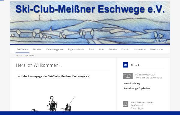 Vorschau von www.ski-club-meissner.de, Ski-Club Meissner e.V.