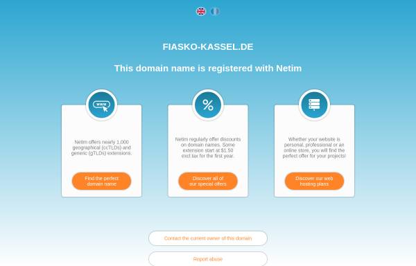 Vorschau von www.fiasko-kassel.de, Fiasko