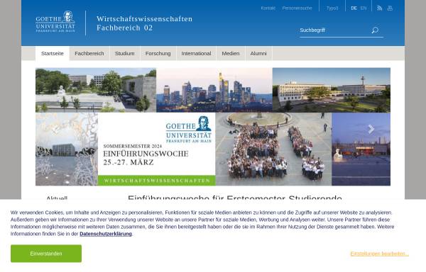 Vorschau von www.wiwi.uni-frankfurt.de, Aktive WiWis