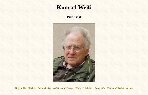 Vorschau von www.bln.de, Weiss, Konrad