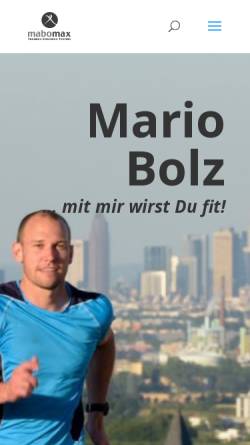 Vorschau der mobilen Webseite www.mabomax.de, MaBoMax - Bolz, Mario