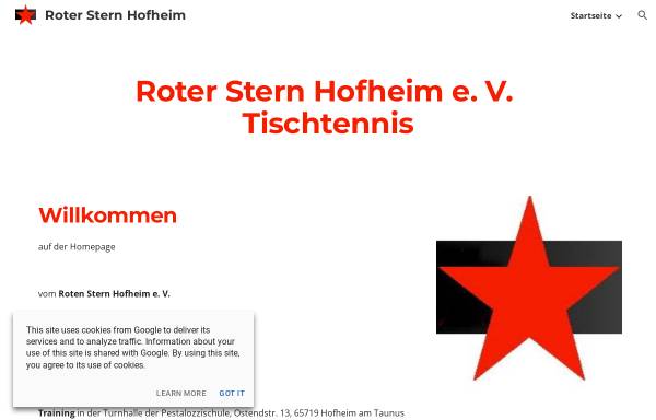 Vorschau von www.roterstern-hofheim.de, Roter Stern Hofheim e.V.