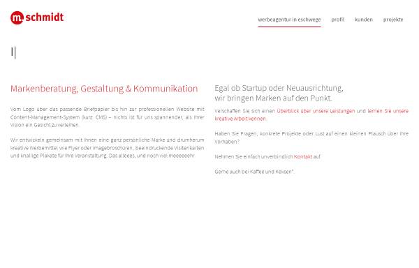 Vorschau von www.mpunktschmidt.de, Büro für Grafik-Design und Visuelle Kommunikation, Inh. Marcus Schmidt