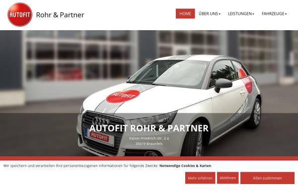 Vorschau von www.autofit-rohr.de, Autoservice Rohr und Partner GbR