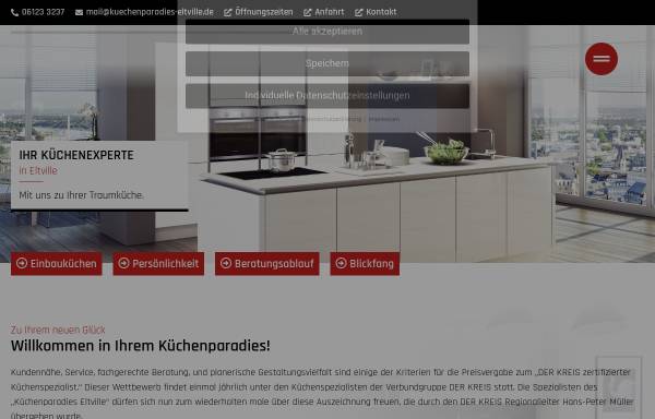 Vorschau von www.kuechenparadies-nicolay.de, Küchenparadies Nicolay & Sunkel