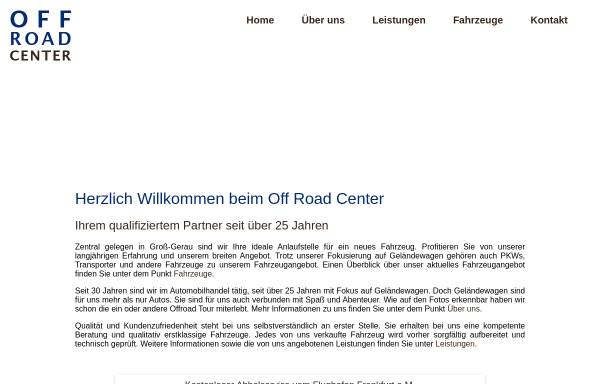 Vorschau von www.jeep-online.de, Off Road Center