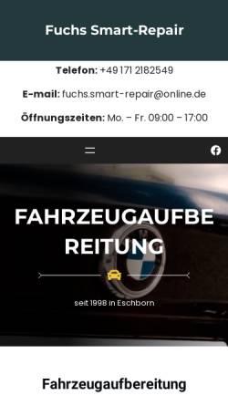 Vorschau der mobilen Webseite www.autopolierer.de, Autopflege Service Glowalla