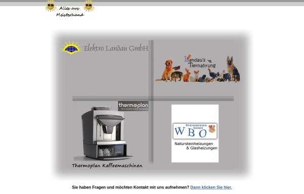 Vorschau von www.landau-gmbh.de, Elektro Landau GmbH