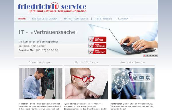 Vorschau von www.it-nidderau.de, Friedrich IT-Service