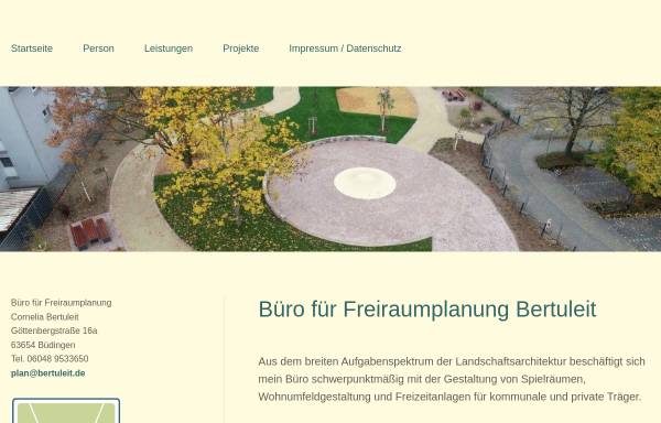 Vorschau von www.landschaft-fengshui.de, Planungsbüro Cornelia Bertuleit