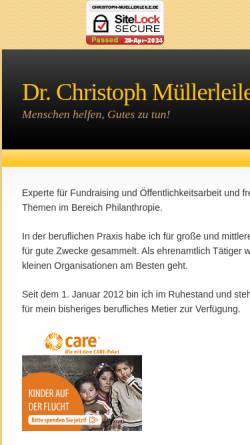 Vorschau der mobilen Webseite www.fundraising-buero.de, Büro für Öffentlichkeitsarbeit und Fundraising