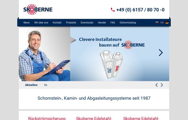 Vorschau von www.skoberne.de, Skoberne GmbH