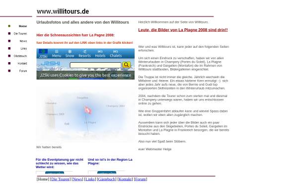 Vorschau von www.willitours.de, Willitours.de