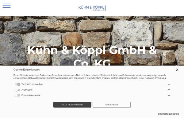 Vorschau von www.kuehn-koeppl.de, Kühn & Köppl KG