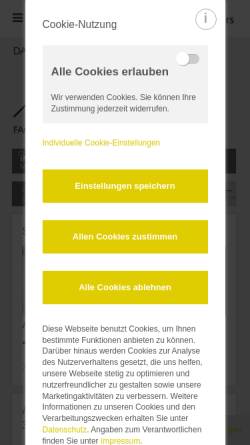 Vorschau der mobilen Webseite www.elektro-ott-usingen.de, Armin Ott Elektroinstallationen GmbH