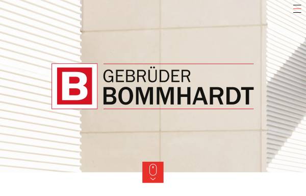 Vorschau von www.bommhardt.de, Gebr. Bommhardt Bauunternehmung, Holz- und Baustoffhandlung GmbH & Co KG