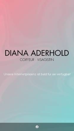 Vorschau der mobilen Webseite www.diana-aderhold.de, Perfect Hair