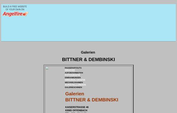 Galerien Bittner & Dembinski