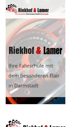 Vorschau der mobilen Webseite www.rolfsundbiggis.de, Rolfs & Biggis Fahrschulen GmbH