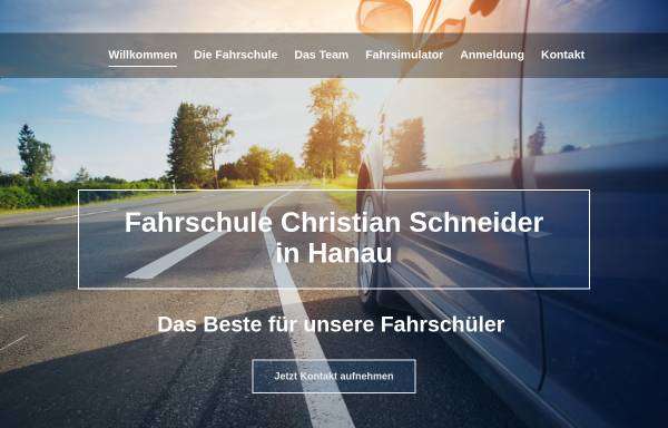 Vorschau von www.fahrschule-schneider-hanau.de, Fahrschule Heinze