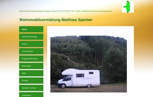 Vorschau von www.rent-mobile.de, A+M Reisemobile